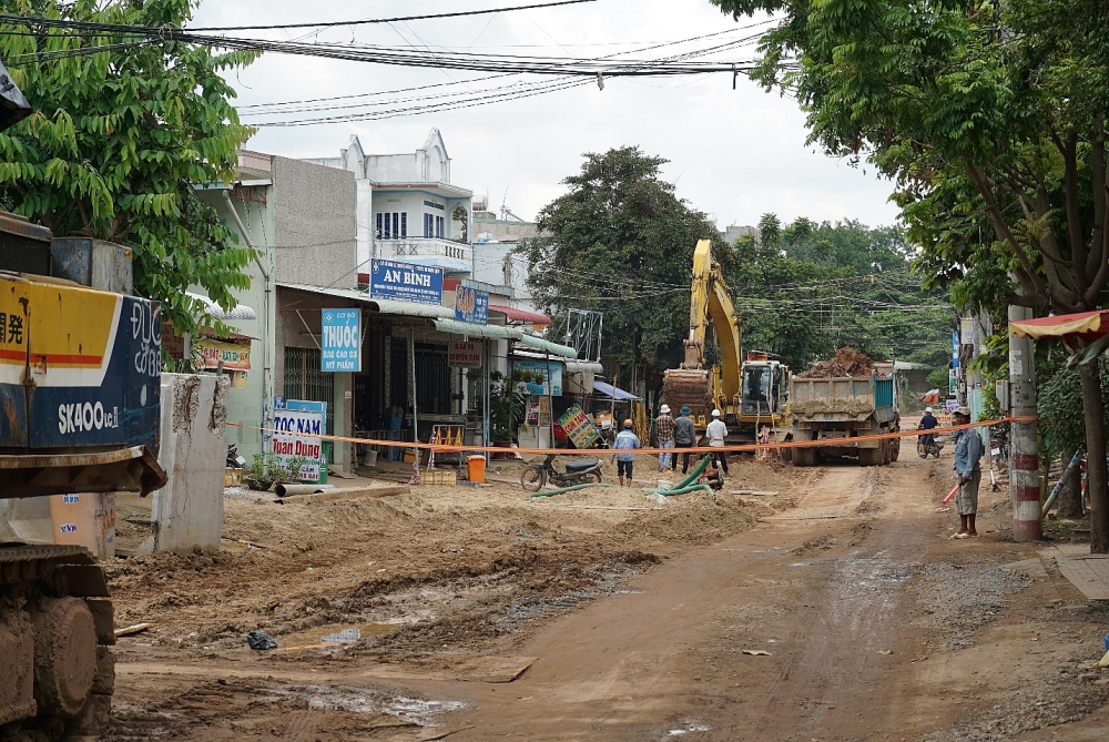 Đảm bảo an toàn thi công công trình chống ngập khu vực Quốc lộ 51