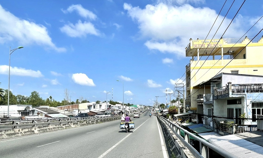 Hậu Giang: Tân Long đạt tiêu chí đô thị loại V