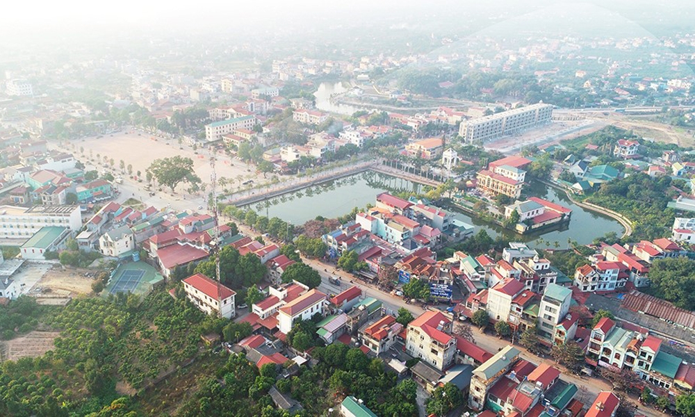 Đô thị Chũ đạt tiêu chí đô thị loại IV