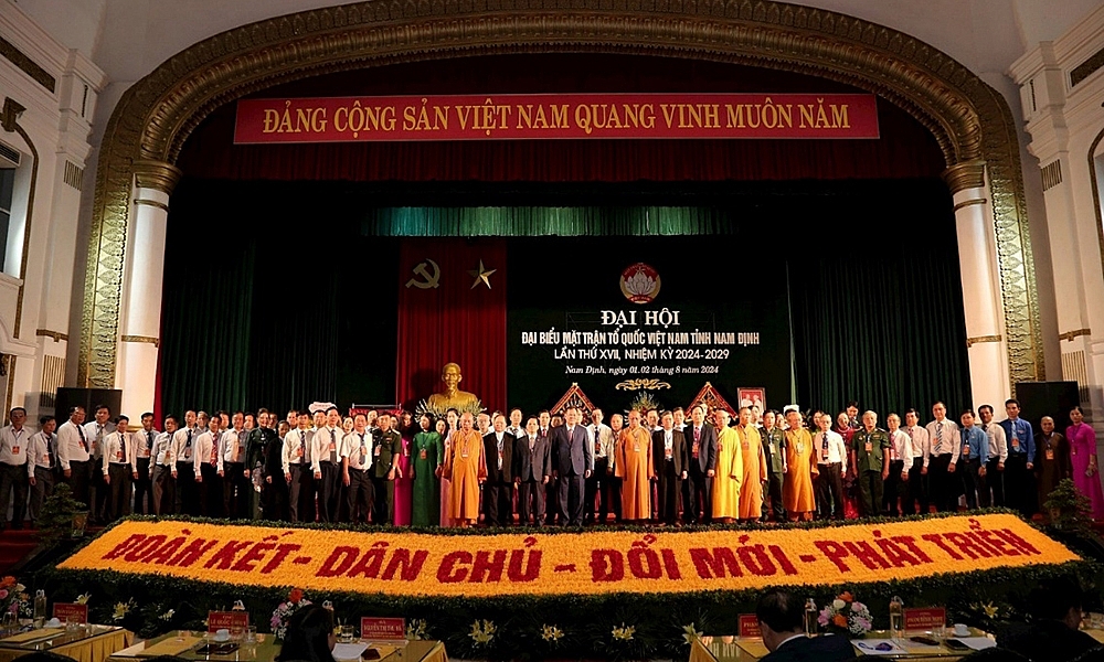 Đại hội đại biểu Mặt trận Tổ quốc Việt Nam tỉnh Nam Định: “Toàn dân đoàn kết xây dựng nông thôn mới, đô thị văn minh”