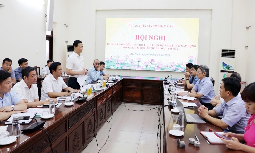 Bắc Ninh: Quyết tâm khởi công trường Đại học Dược Hà Nội - Cơ sở 2 trước năm 2025