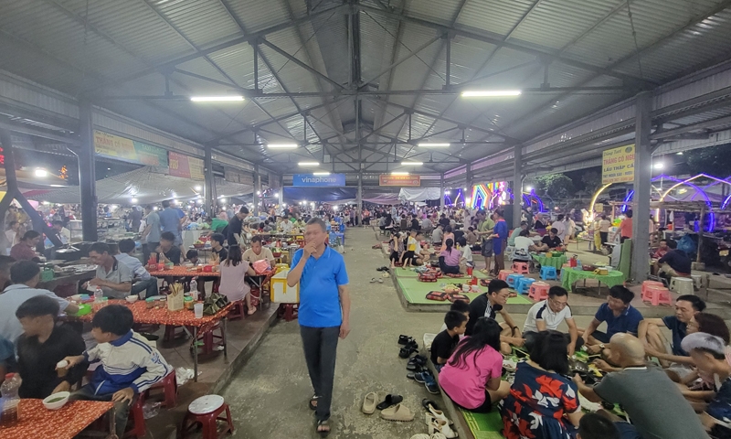 Cuối tuần food tour chợ San Thàng