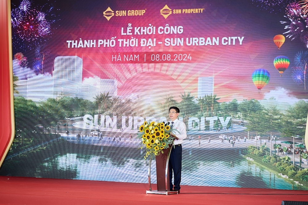 Sun Group khởi công dự án Đô thị thời đại – Sun Urban City quy mô 35.000 tỷ đồng tại Hà Nam