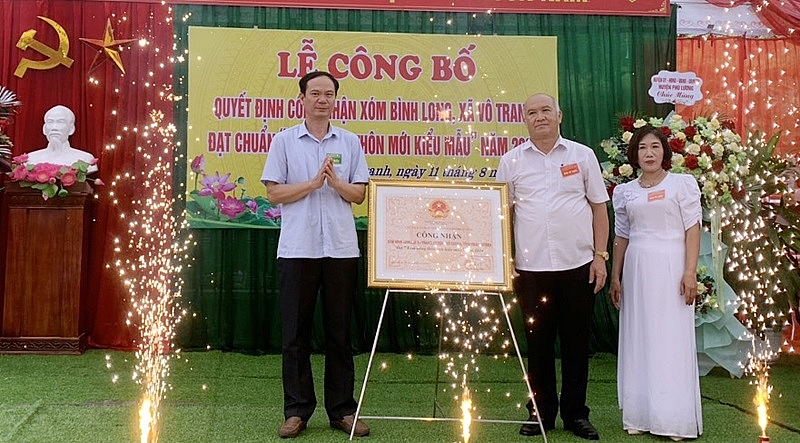 Phú Lương (Thái Nguyên): Bình Long đạt chuẩn xóm nông thôn mới kiểu mẫu năm 2024