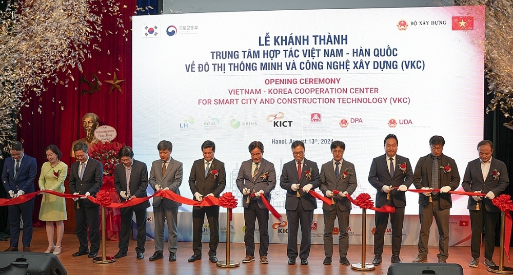 Trung tâm hợp tác Việt Nam - Hàn Quốc về đô thị thông minh và công nghệ xây dựng chính thức đi vào hoạt động