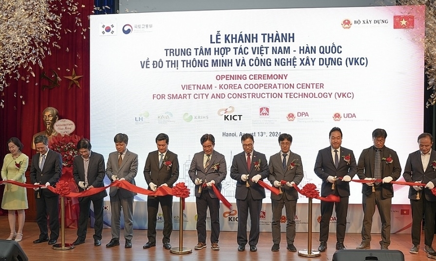 Trung tâm hợp tác Việt Nam - Hàn Quốc về đô thị thông minh và công nghệ xây dựng chính thức đi vào hoạt động