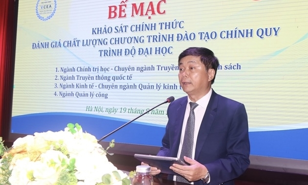 Học viện Báo chí và Tuyên truyền đạt kết quả tốt trong khảo sát đánh giá chất lượng