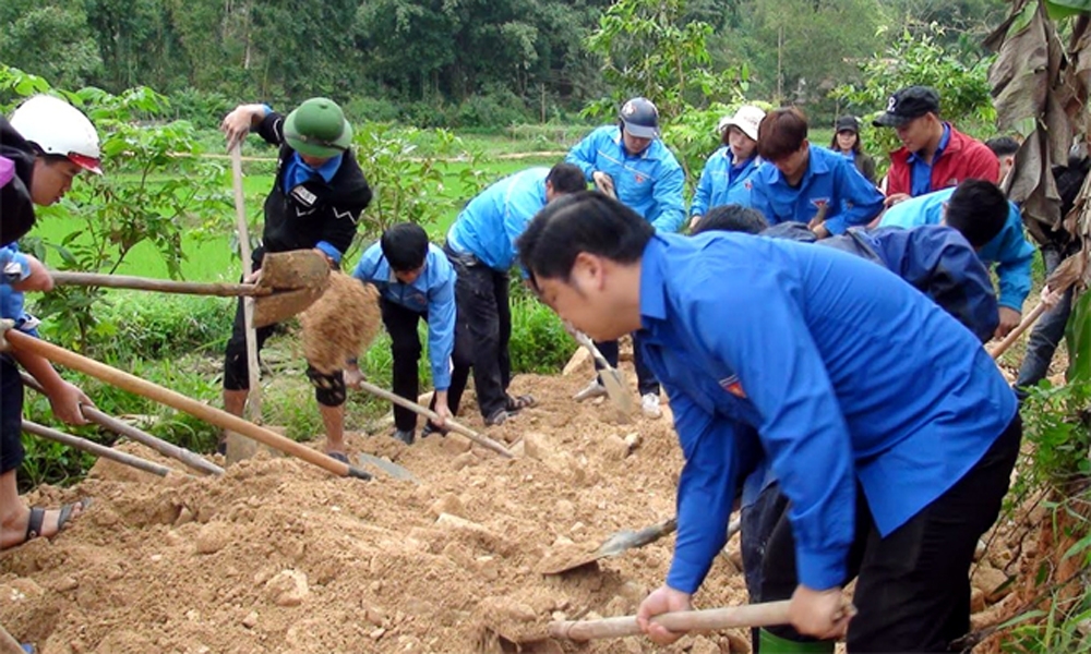 Yên Bái triển khai trên 1.360 công trình, phần việc thanh niên