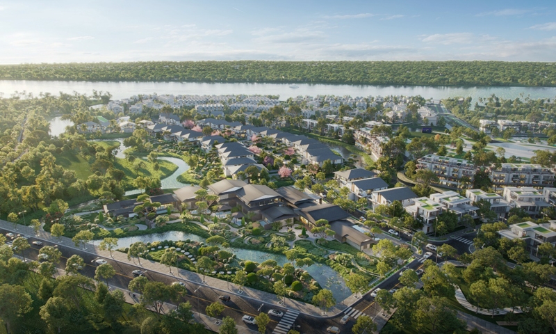 “Huyền thoại” Raymond chọn Ecovillage Saigon River phát triển tổ hợp khoáng nóng trong khu đô thị đầu tiên tại Việt Nam