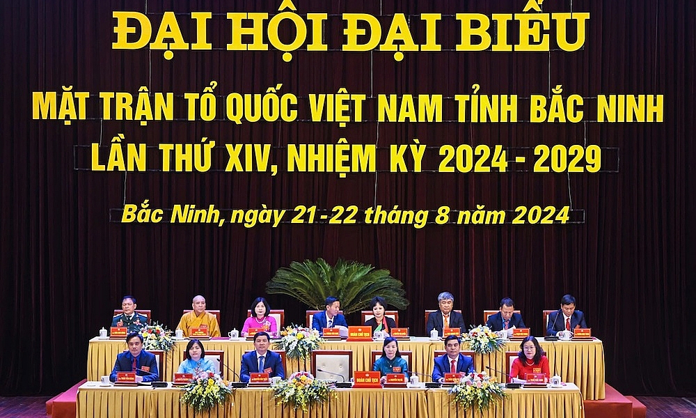 Đại hội Đại biểu Mặt trận Tổ quốc Việt Nam tỉnh Bắc Ninh lần thứ XIV: Khẳng định tinh thần đoàn kết, đổi mới và phát triển