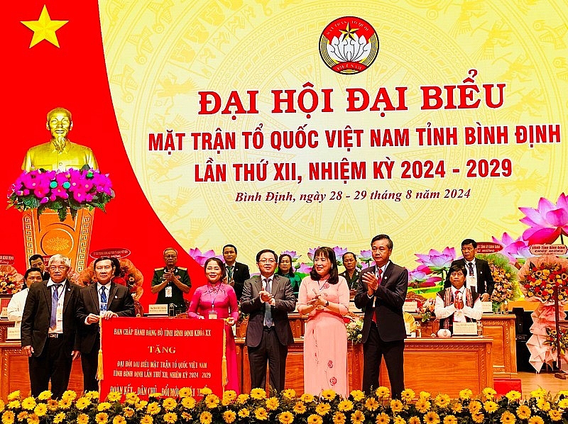 Đại hội Đại biểu Mặt trận Tổ quốc Việt Nam tỉnh Bình Định lần thứ XII thành công tốt đẹp