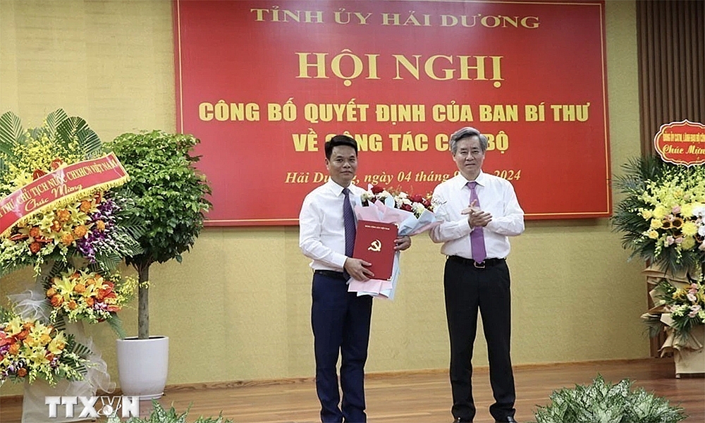 Ông Lê Ngọc Châu được bầu giữ chức Chủ tịch Ủy ban nhân dân tỉnh Hải Dương ​