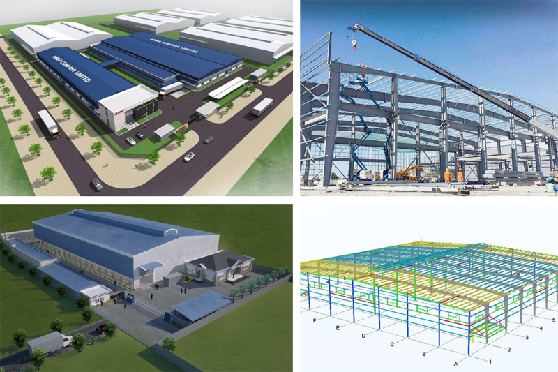 Báo giá thiết kế thi công xây dựng nhà xưởng chi tiết dự toán từng hạng mục uy tín chuyên nghiệp