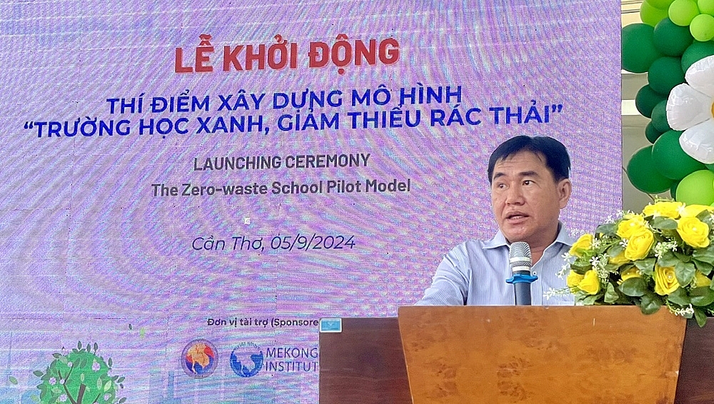 Cần Thơ: Phát động “Trường học xanh, giảm thiểu rác thải”