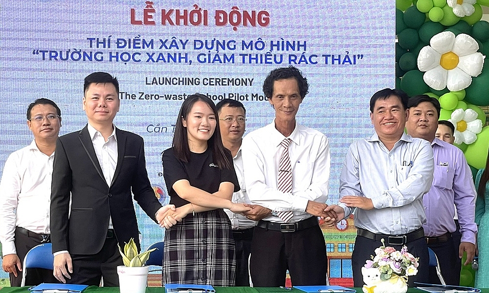 Cần Thơ: Phát động “Trường học xanh, giảm thiểu rác thải”