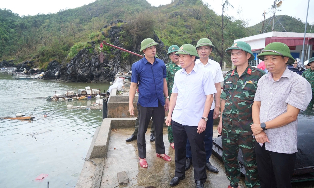 Hải Phòng: Sớm khắc phục hệ thống lưới điện và thông tin liên lạc tại huyện đảo Cát Hải