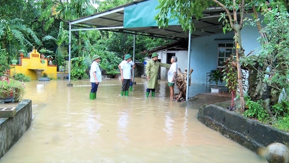 Lập Thạch (Vĩnh Phúc): Bí thư Huyện uỷ cảm ơn sự chung tay khắc phục thiệt hại do bão số 3