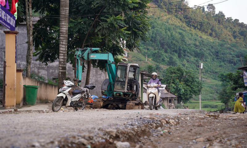 Suối Bu (Yên Bái): Trường học khó khăn khắc phục hậu quả bão lũ