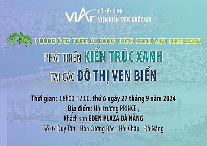 Phát triển kiến trúc xanh tại các đô thị ven biển