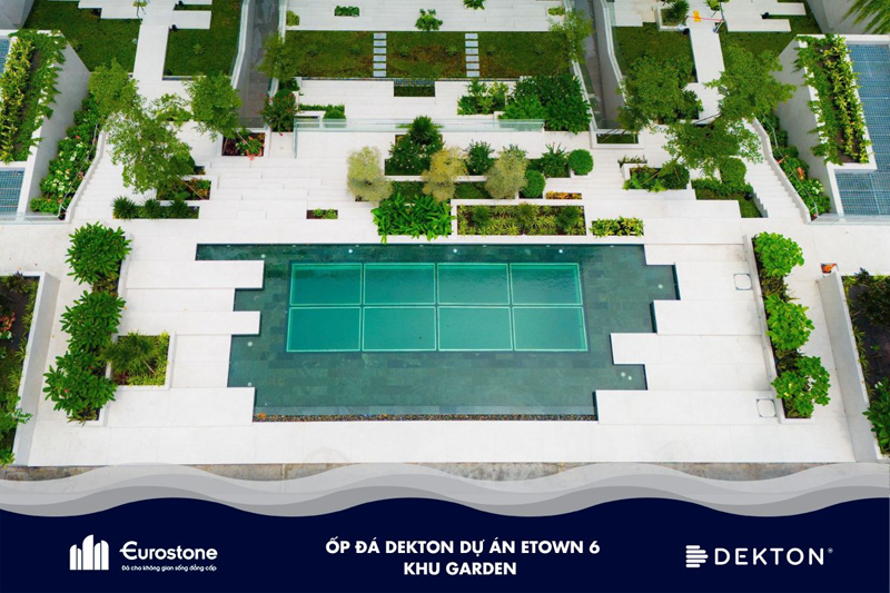 Etown 6 - cao ốc văn phòng hiện đại bậc nhất Thành phố Hồ Chí Minh đạt tiêu chuẩn LEED Platinum với giải pháp đá Dekton từ Eurostone