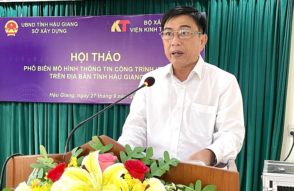 Hậu Giang: Phổ biến Mô hình thông tin công trình (BIM)