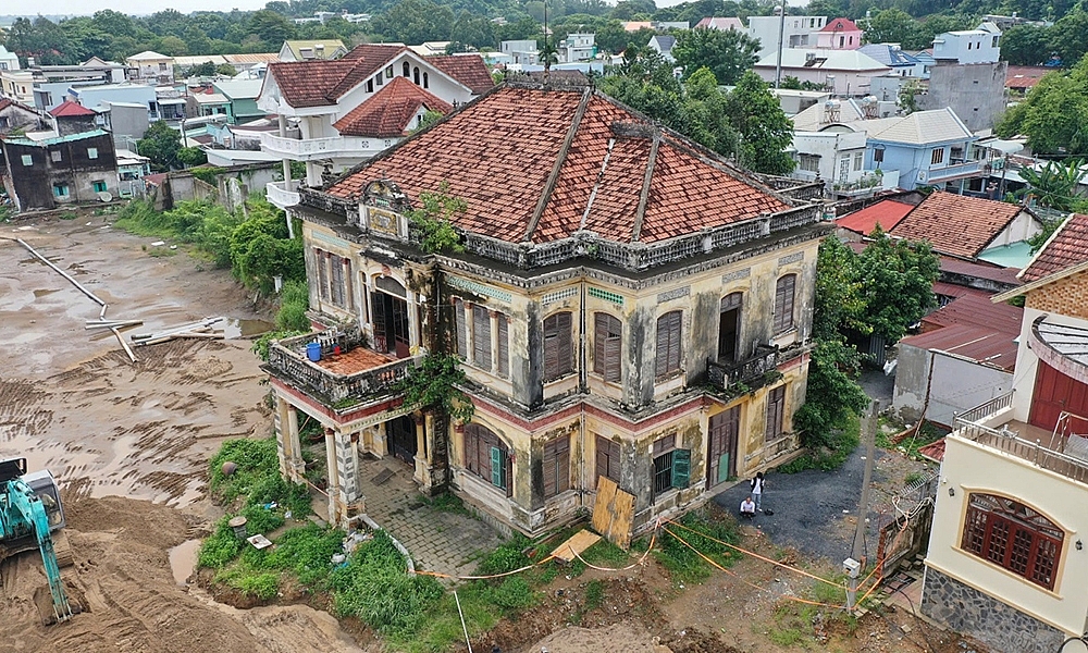 Đồng Nai: Bảo tồn, phát huy giá trị văn hóa công trình kiến trúc “nhà lầu ông Phủ”