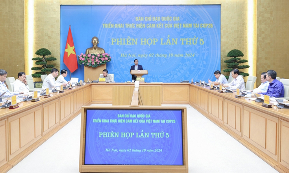 Thủ tướng chủ trì phiên họp Ban Chỉ đạo COP26