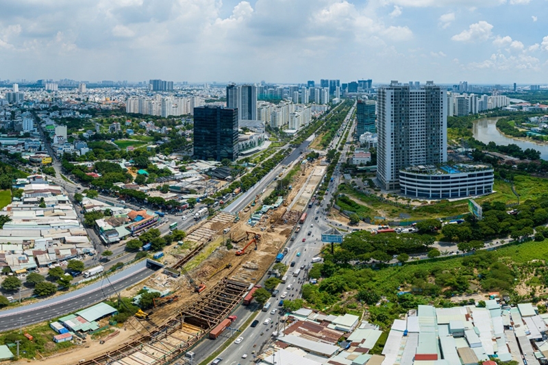 Thành phố Hồ Chí Minh: Tổng Công ty Thăng Long - CTCP hoàn thành các hạng mục cuối cùng chuẩn bị thông xe hầm chui Nguyễn Văn Linh - Nguyễn Hữu Thọ