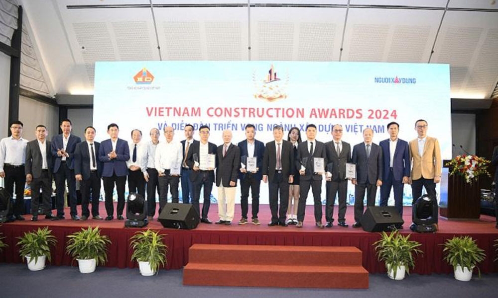 Vietnam Construction Awards 2024: Vinh danh nhiều doanh nghiệp xây dựng