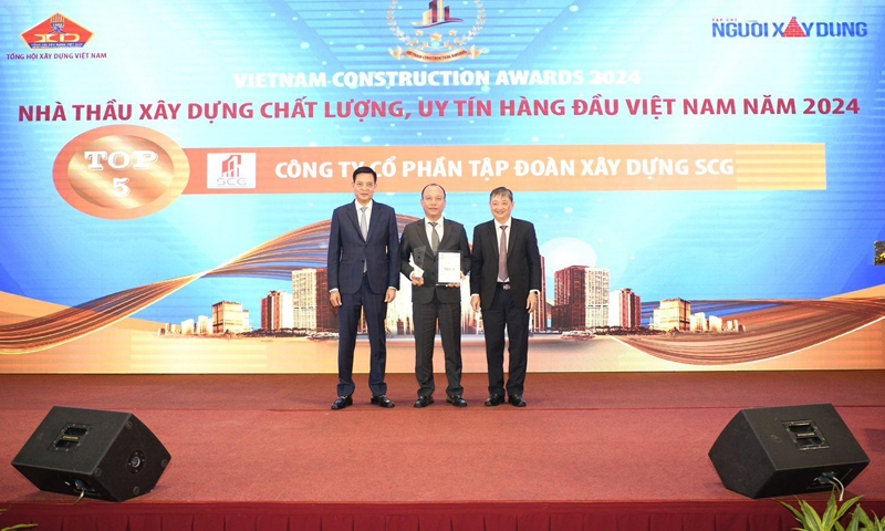 SCG nhận “cú đúp” giải thưởng tại lễ trao giải Vietnam Construction Awards 2024