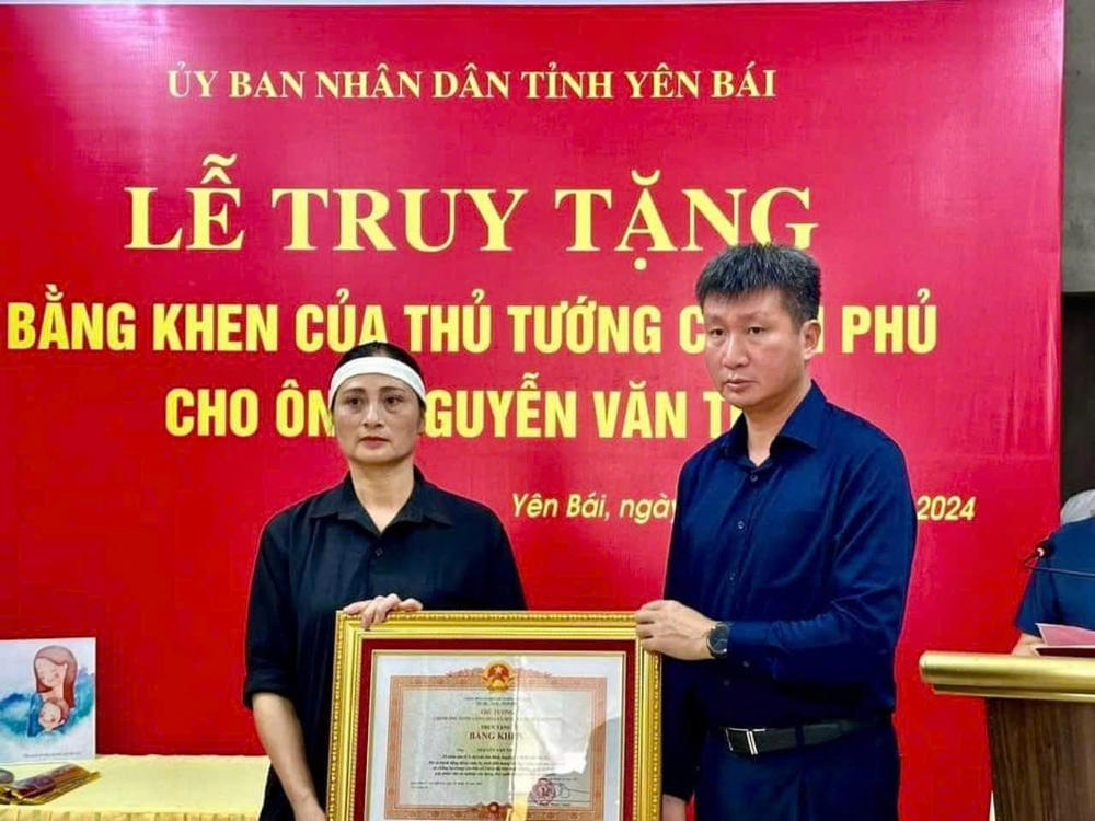 Yên Bái: Ông Nguyễn Văn Thi được Thủ tướng Chính phủ truy tặng Bằng khen