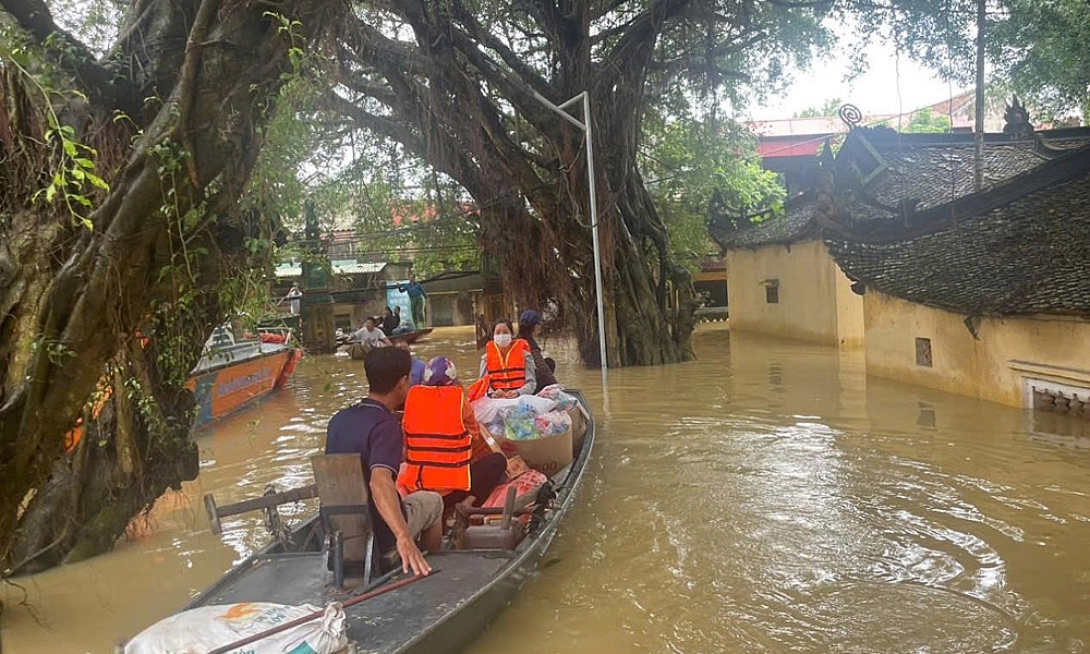 Bắc Giang: Công bố tình huống khẩn cấp tại đê Tiên Sơn - Vân Hà