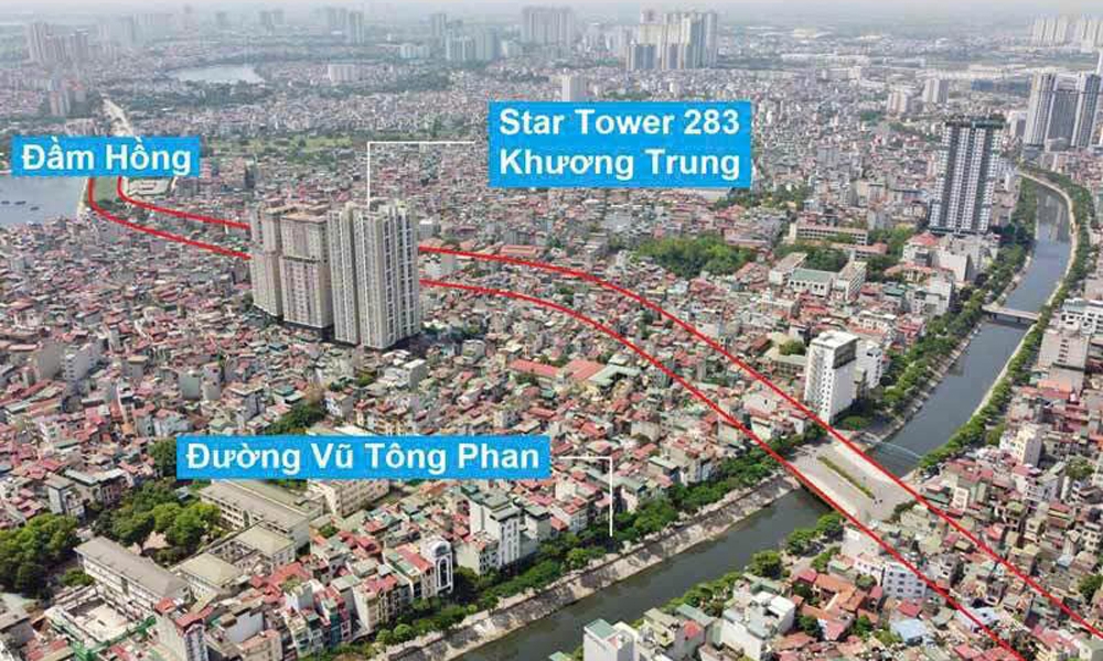 Thanh Xuân (Hà Nội): Giải toả 664 hộ dân làm đường rộng 40m, 6 làn xe