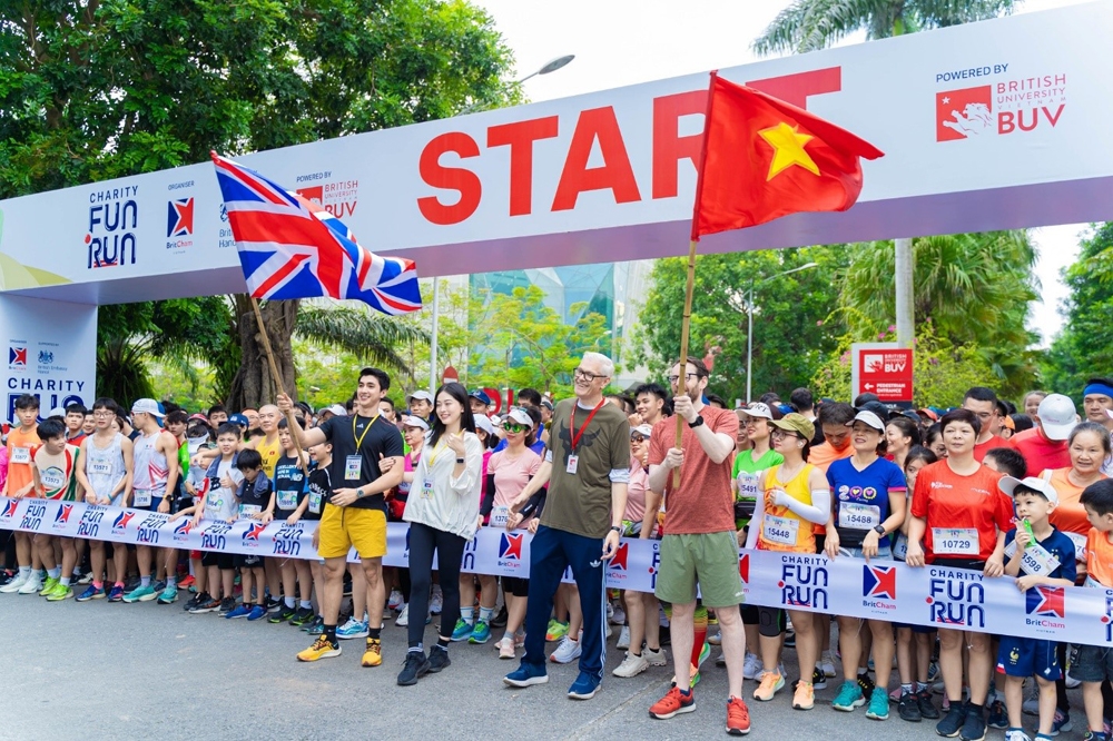 Giải chạy bộ gây quỹ từ thiện BritCham Charity Fun Run 2024 sẽ diễn ra vào ngày 10/11