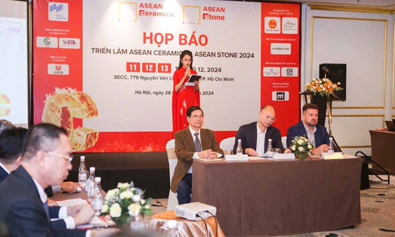 Triển lãm ASEAN Ceramics & Stone 2024 sẽ diễn ra tại thành phố Hồ Chí Minh, trong các ngày 11 – 13/12