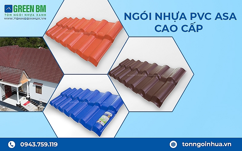 Ngói nhựa PVC lên nhà phố cao tầng – Giải pháp mới cho kiến trúc hiện đại