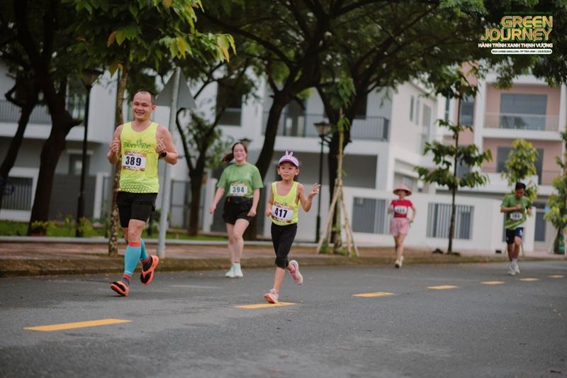 Đường chạy lý tưởng của các “runner” tại thành phố Trà Vinh