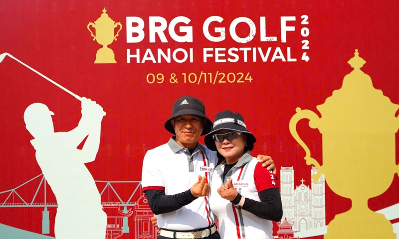 Sự kiện golf thường niên BRG Golf Hanoi Festival 2024 chính thức khởi tranh