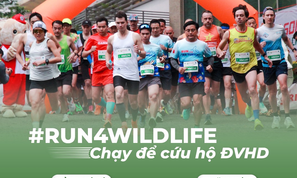 Giải chạy “Song Hong Half Marathon 2024” - #Run4WildlifeHN lan tỏa sứ mệnh cùng chung tay cứu hộ động vật hoang dã