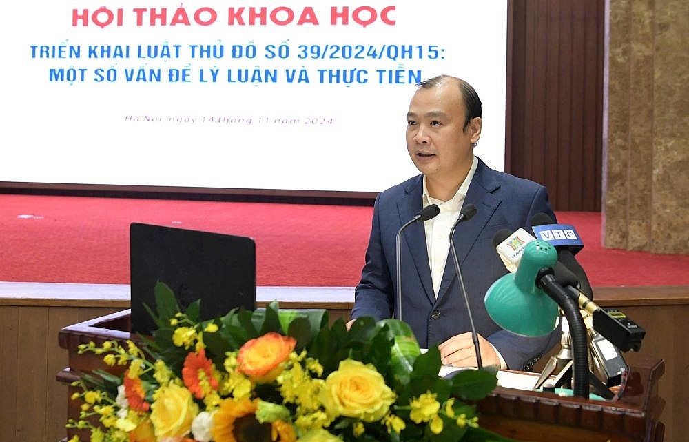 Hà Nội: Hơn 60 bài viết, tham luận trong Hội thảo triển khai Luật Thủ đô