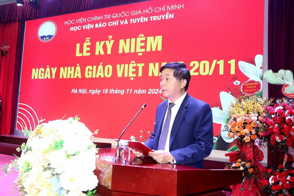 Học viện Báo chí và Tuyên truyền: Tri ân các thế hệ nhà giáo, khẳng định vị thế trung tâm đào tạo báo chí hàng đầu