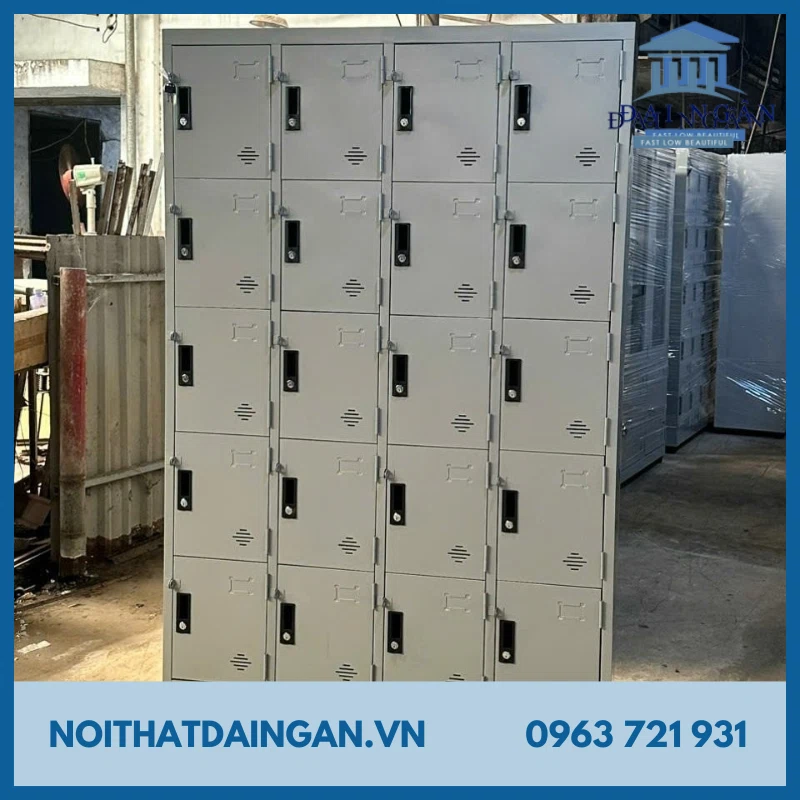 Tủ locker Nội thất Đại Ngân ứng dụng trong những lĩnh vực nào?