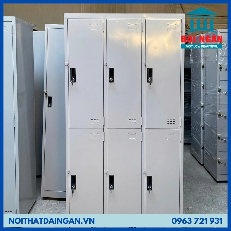 Tủ locker Nội thất Đại Ngân ứng dụng trong những lĩnh vực nào?