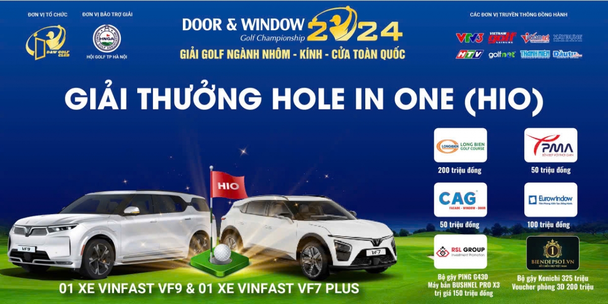 Giải Golf ngành nhôm, kính, cửa toàn quốc 2024: Một sự kiện đẳng cấp dành cho các Golfer Việt Nam