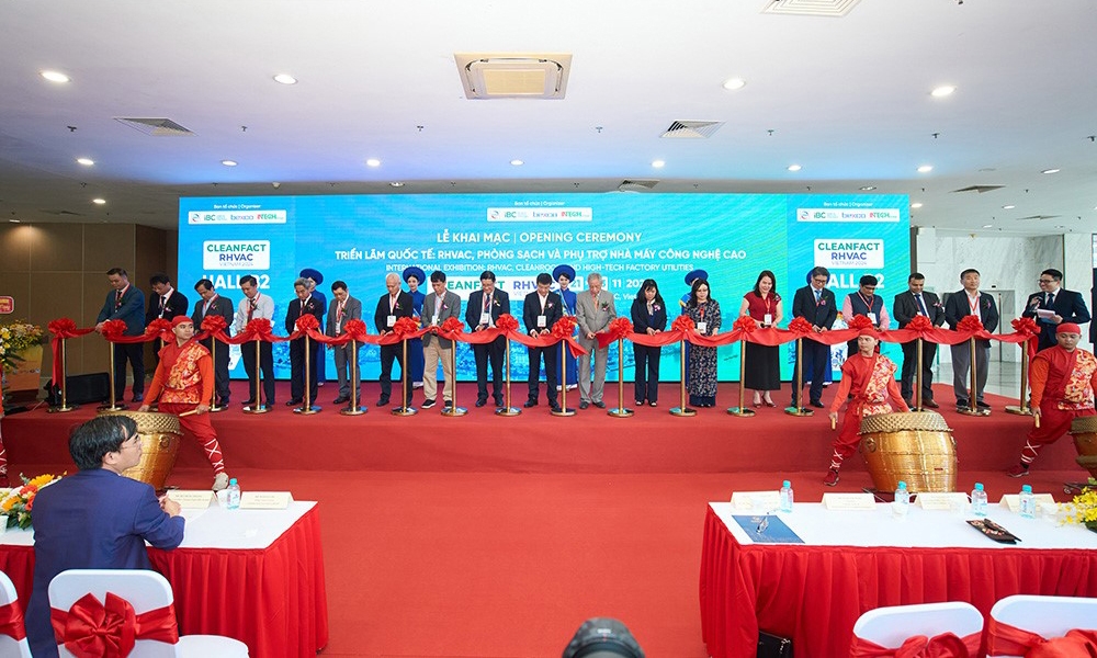 CLEANFACT & RHVAC Vietnam 2024: Điểm hội tụ chiến lược cho ngành Lạnh, Điều hòa không khí và Phòng sạch