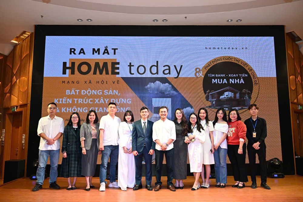 Ra mắt mạng xã hội Home Today và phát động cuộc thi viết 