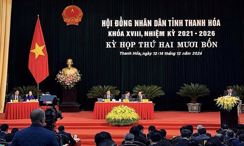 Thanh Hóa: Khai mạc Kỳ họp 24, HĐND tỉnh khóa XVIII