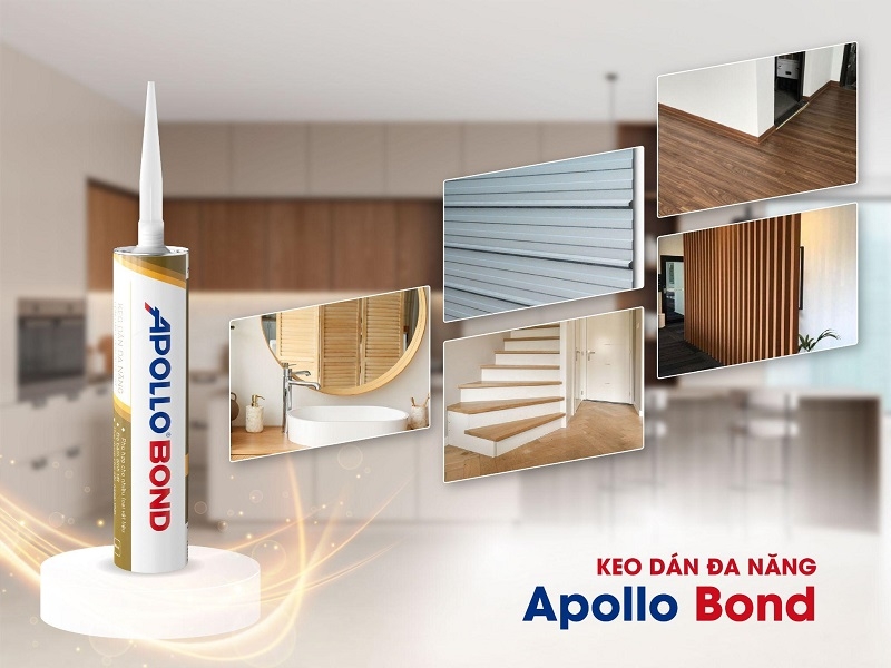 Keo dán đa năng Apollo Bond: Giải pháp kết dính hiệu quả cho vật liệu