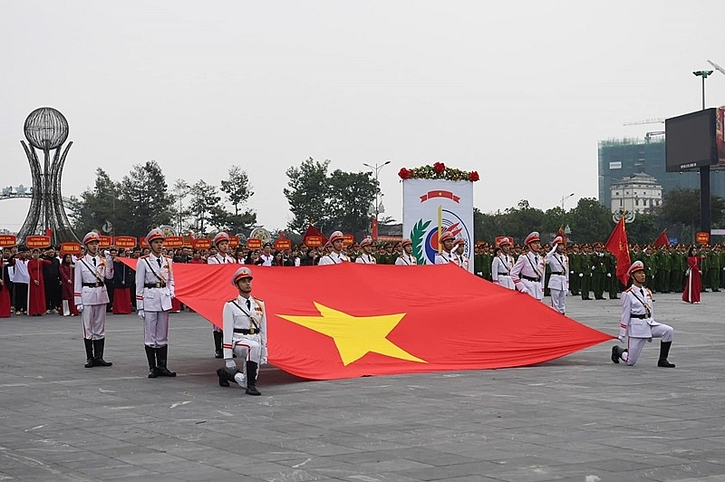 Phú Thọ: Mãn nhãn màn trình diễn võ thuật đầy kịch tính tại Đại hội khỏe Vì an ninh Tổ quốc