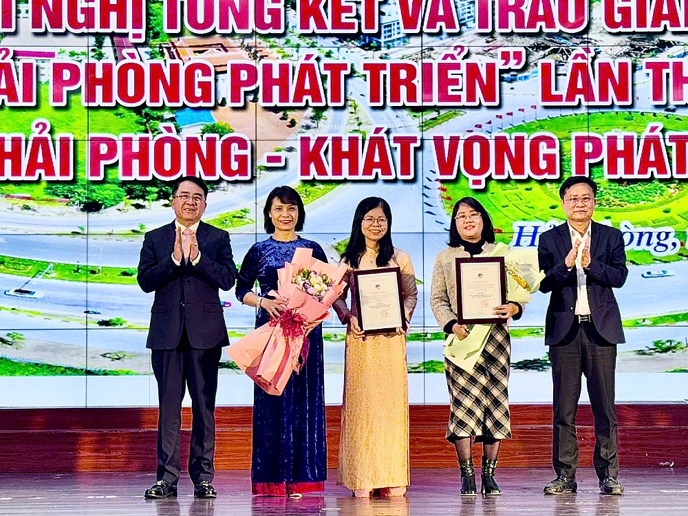 Báo Xây dựng đạt Giải Báo chí “Vì một Hải Phòng phát triển” lần thứ VI